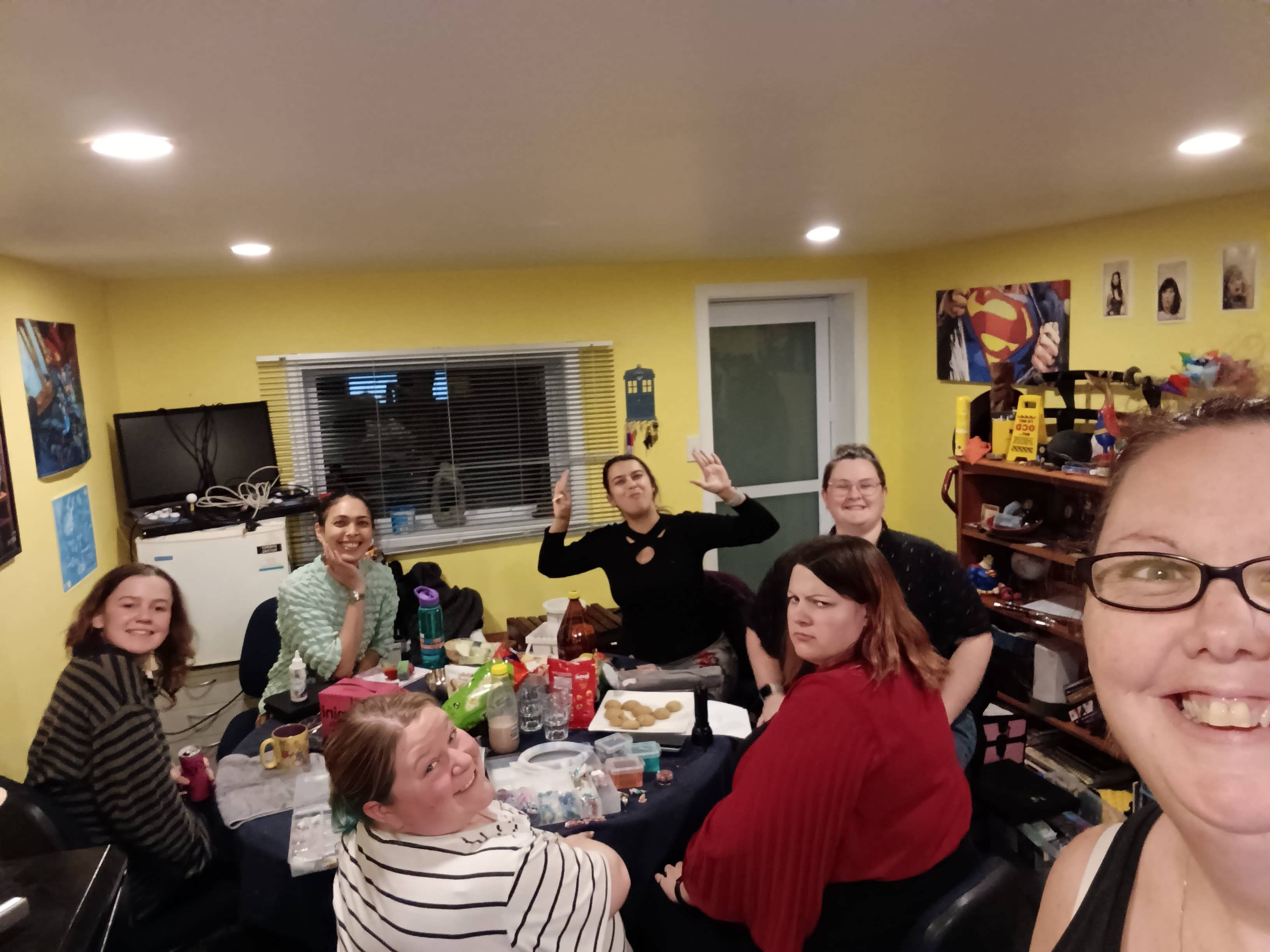 Tina and the Making Faces team