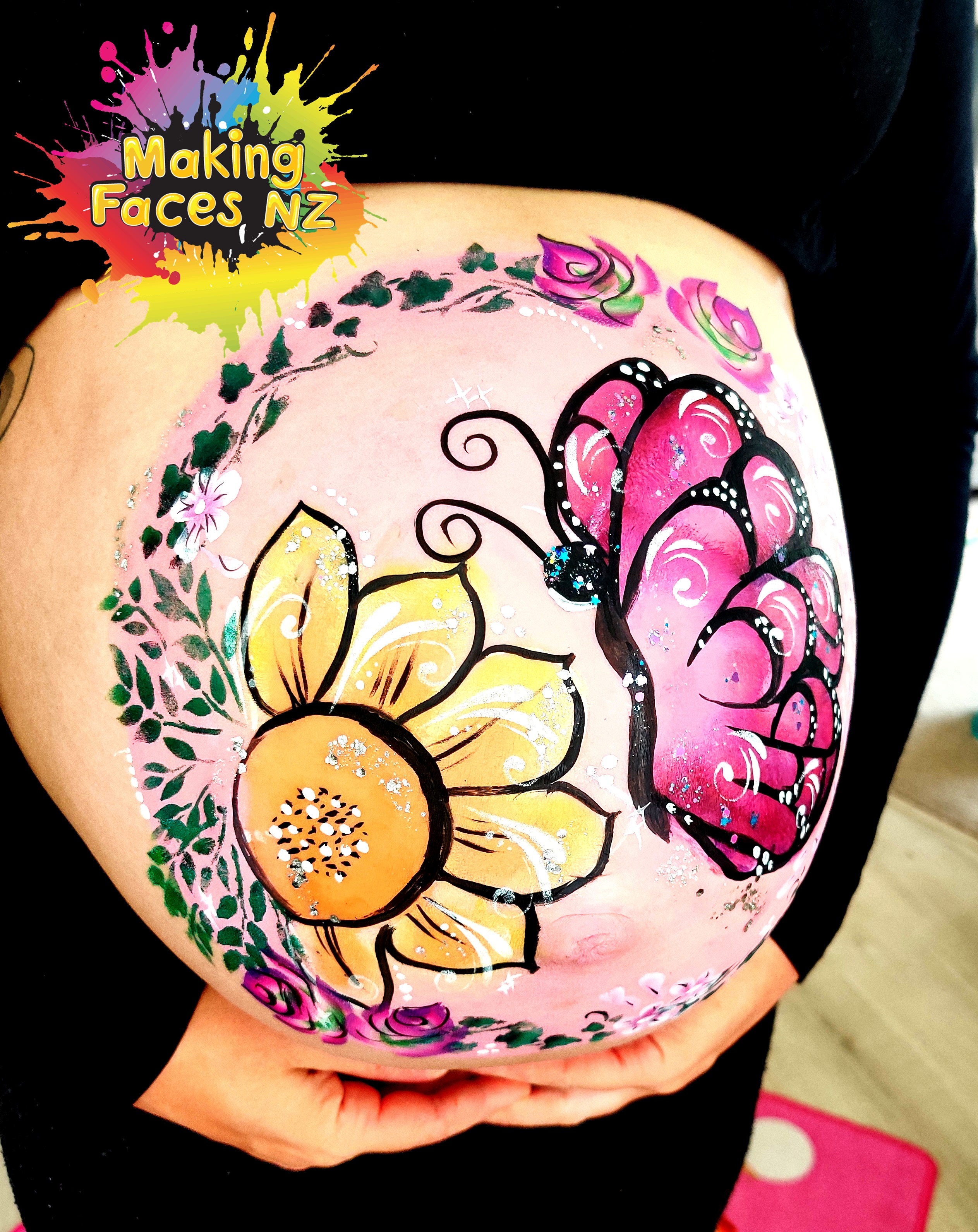 Baby Bump Painting